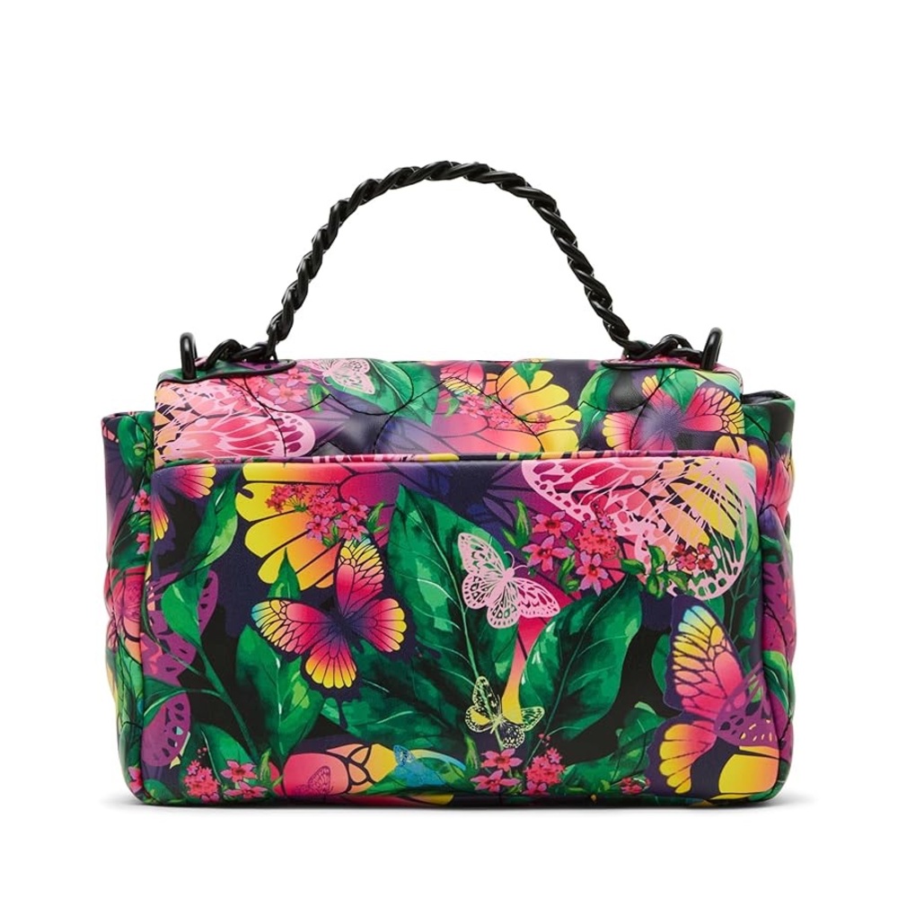 Betsey Johnson Tropic Like it’s Hot Butterfly Print Crossbody Bag